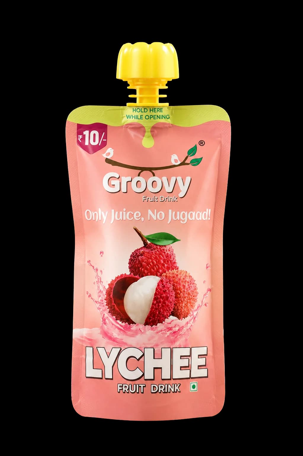 Groovy Lychee pouch
