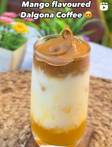 How to make Mango Flavoured Dolgana Coffee