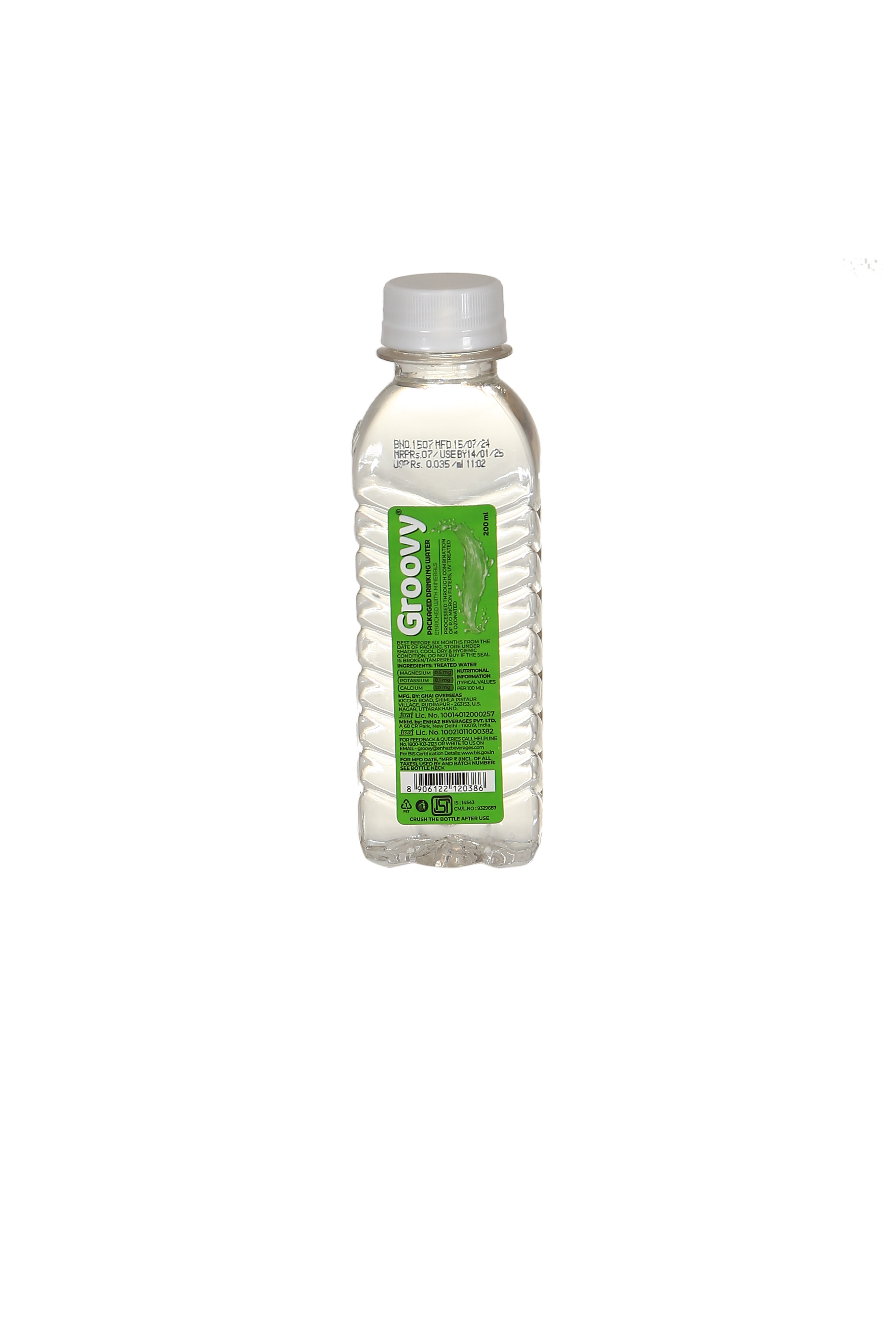 Water 200 ML Pack of 12