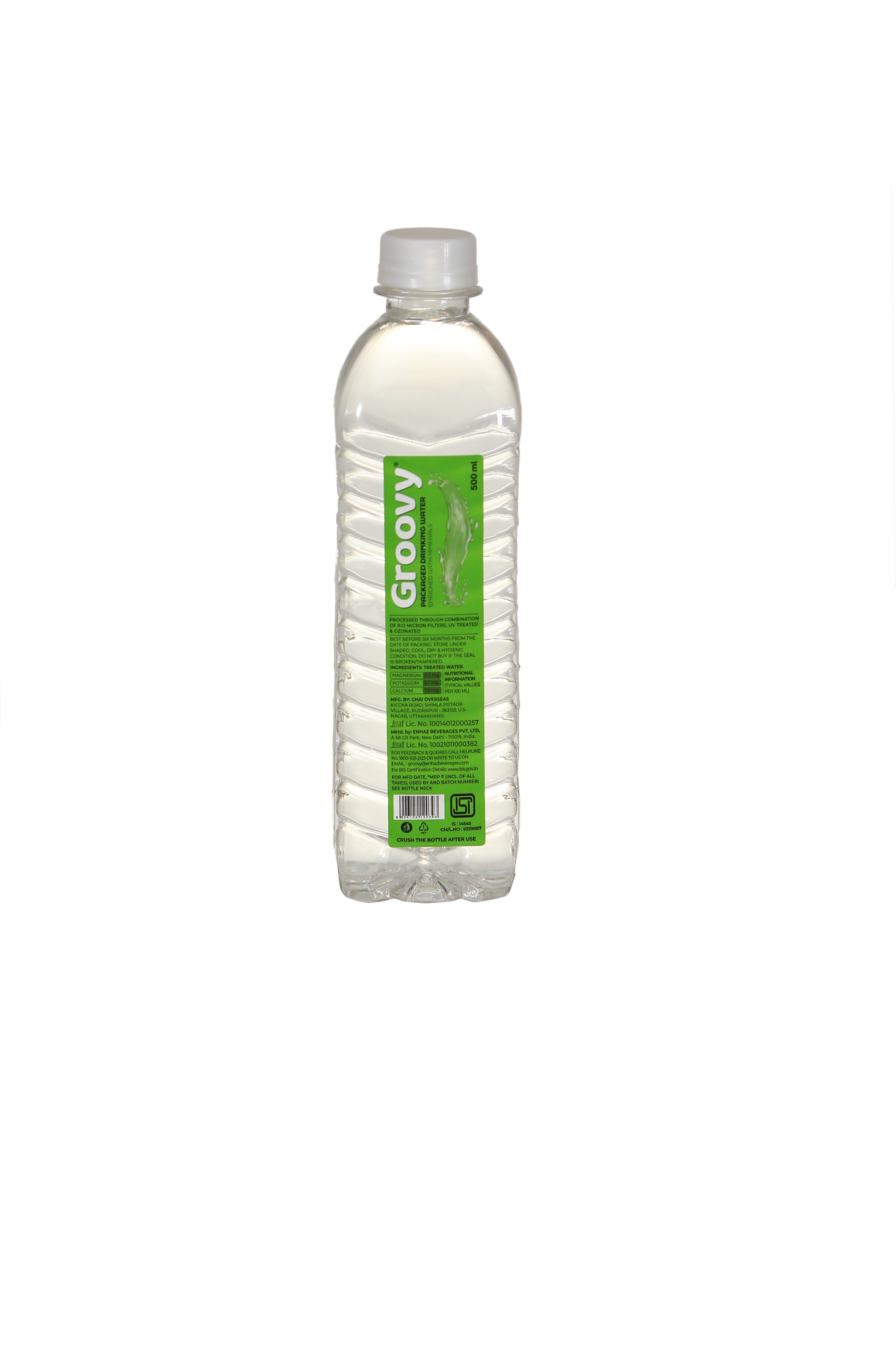 Water 500 ML Pack of 12