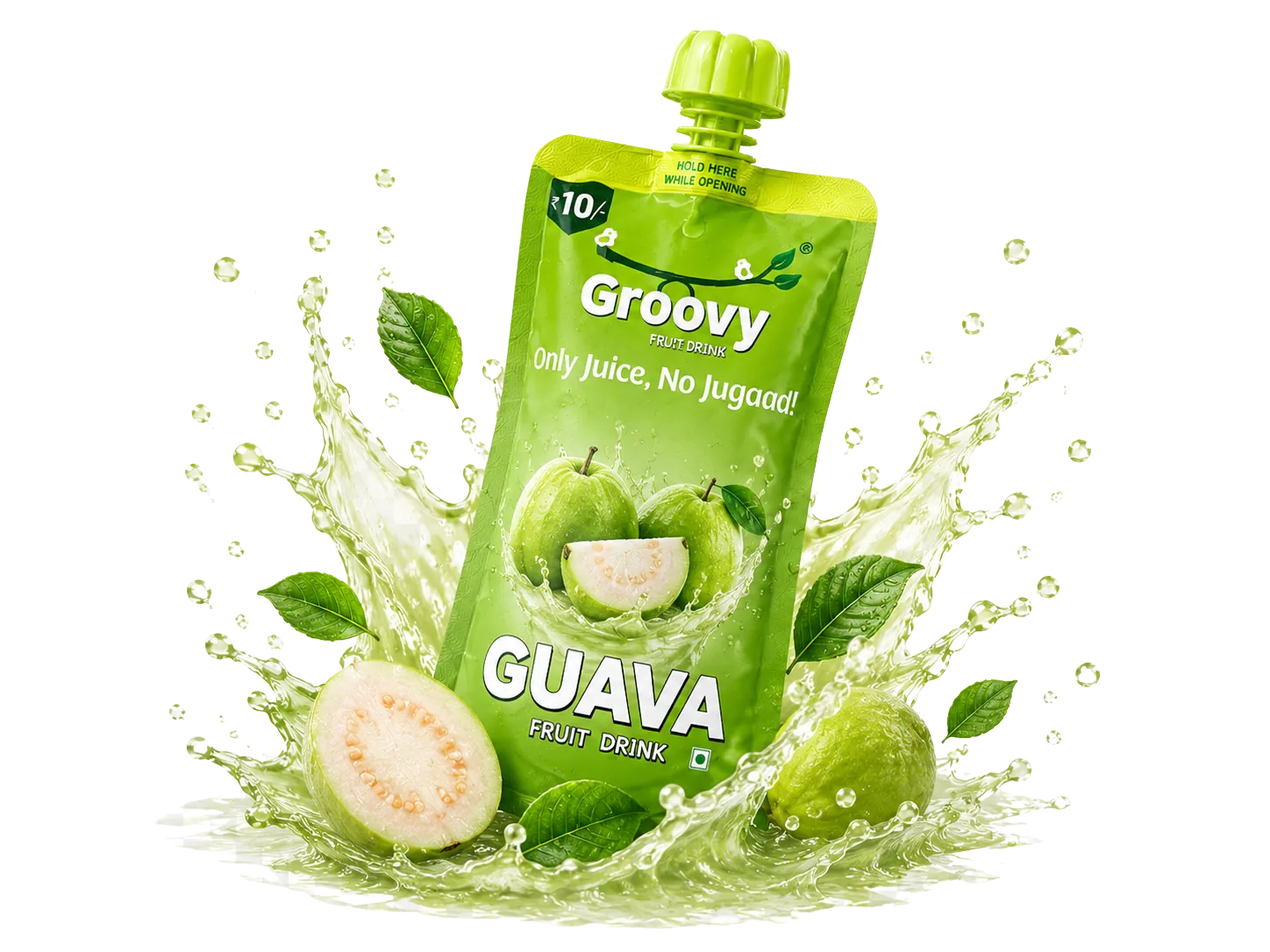 Groovy coconut water pouch